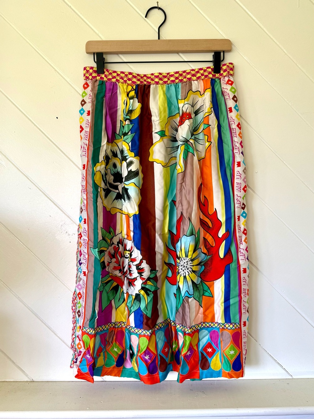 Me369 colorful floral Vanessa skirt